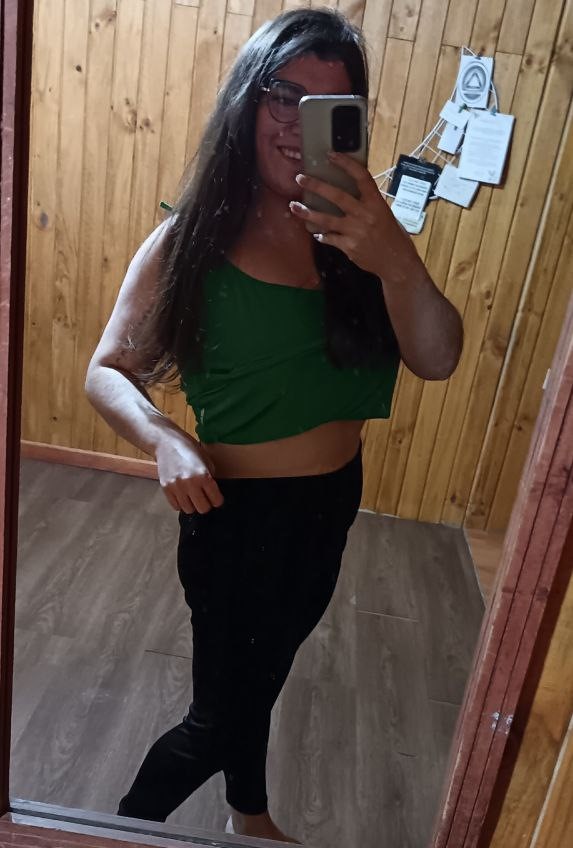 Foto de Marii Labarca después de su transformación con 24BURN
